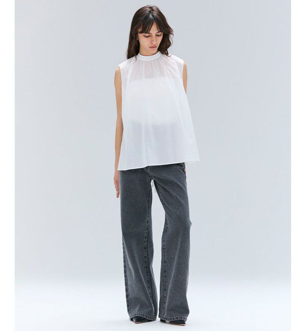 BEIGE,「【洗える】NAVIGLIO / フルレングスデニムバギーパンツ」|その他|