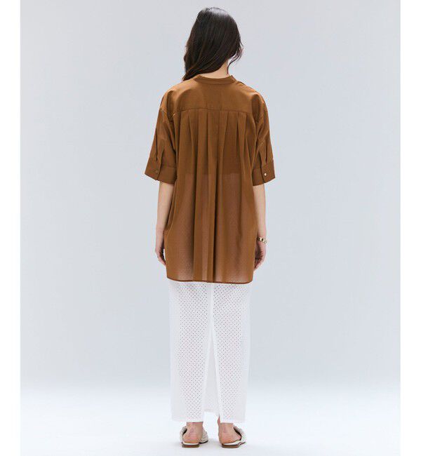 BEIGE,「【洗える】PICCOLO / パンチングドットIラインスカート」|スカート|