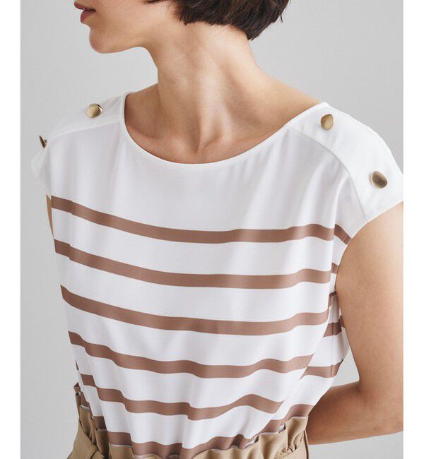  「ボーダーコンビサロペット」|オールインワン|