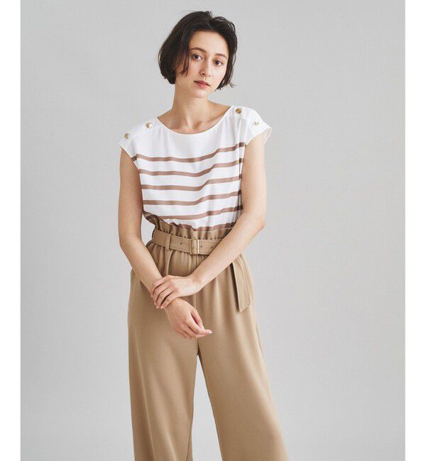  「ボーダーコンビサロペット」|オールインワン|