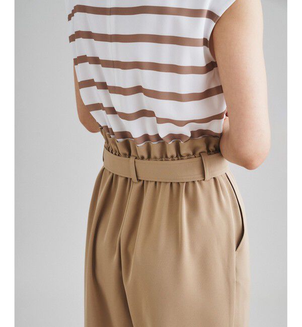  「ボーダーコンビサロペット」|オールインワン|