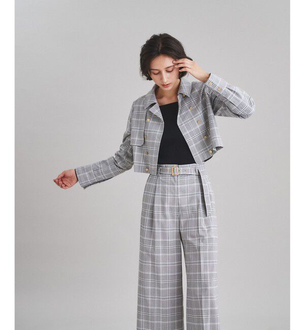 Diagram「ショート丈シャツ」|テーラードジャケット|ｸﾞﾚﾝﾁｪ