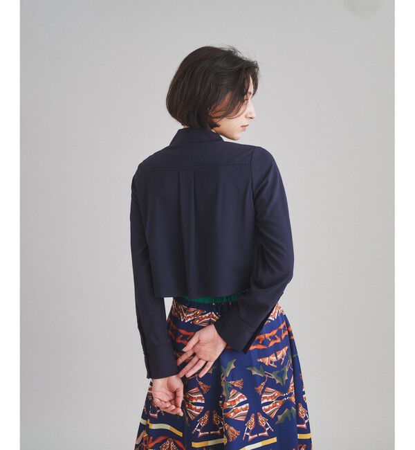 Diagram「ショート丈シャツ」|テーラードジャケット|