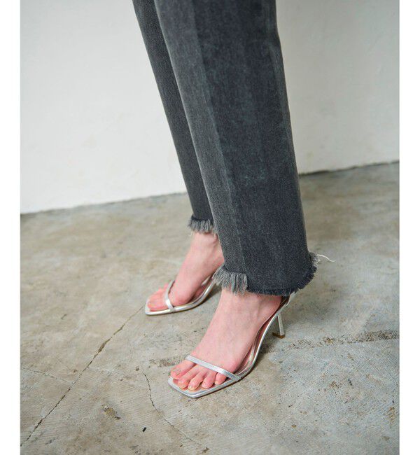 Grace Class「ベルトレスデニムパンツ」|デニム|