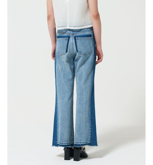 Diagram「サイド切替フレアデニムパンツ」|デニム|