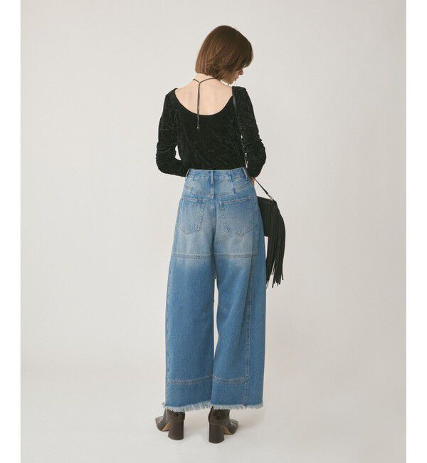 GRACE CONTINENTAL「クラッシュベロアカットトップ」|Tシャツ・カットソー|