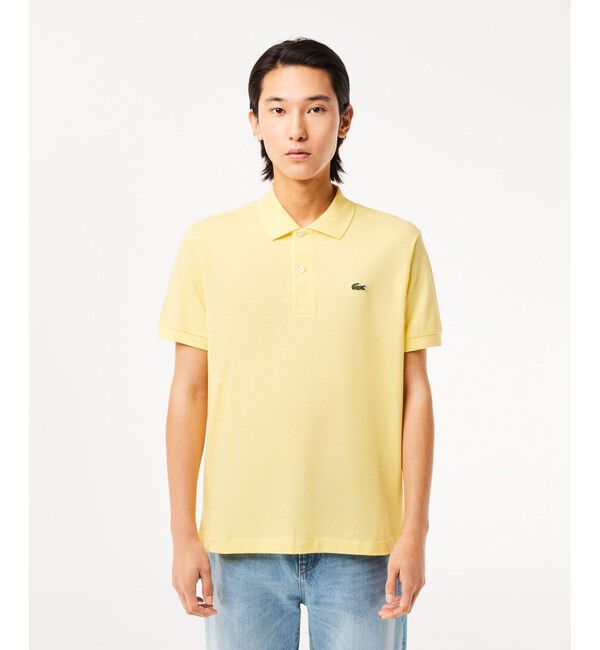 LACOSTE「『Ｌ.12.12』定番半袖ポロシャツ」|ポロシャツ|ペールイエロー