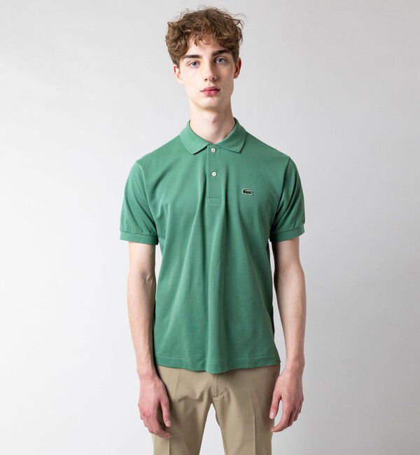 LACOSTE「『Ｌ.12.12』定番半袖ポロシャツ」|ポロシャツ|オリーブ