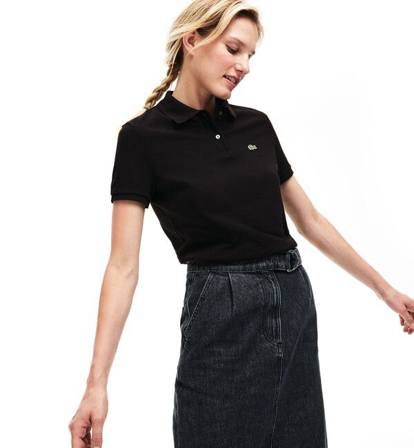 LACOSTE「コットン100% ピケ ポロシャツ（半袖）」|ポロシャツ|