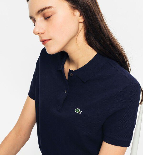 LACOSTE「コットン100% ピケ ポロシャツ（半袖）」|ポロシャツ|