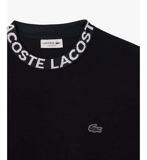 LACOSTE「ネームジャカードモックネックスウェット トレーナー」|スウェット・ジャージ|