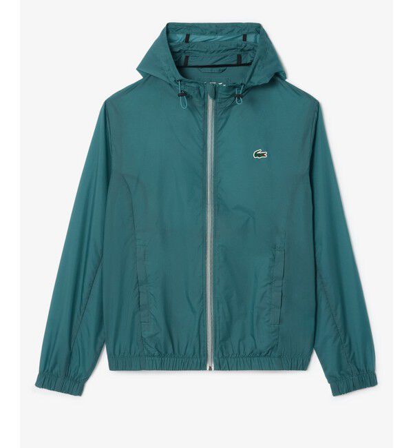 LACOSTE「ライトウェイト撥水パッカブルジャケット」|ブルゾン・スタジャン|