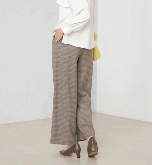 NOLLEY'S「《セットアップ対応》ストレッチツイルワイドパンツ」|その他|