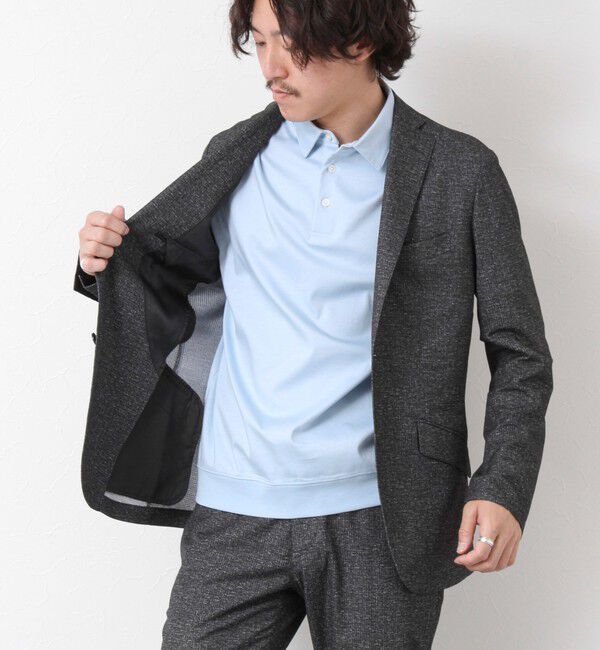 NOLLEY'S goodman「《ビジカジ対応》シルケットスムース ドレスポロ ビズポロ 25SS」|ポロシャツ|