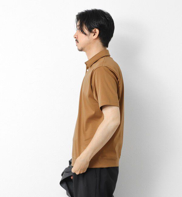 NOLLEY'S goodman「《ビジカジ対応》シルケットスムース ドレスポロ ビズポロ 25SS」|ポロシャツ|