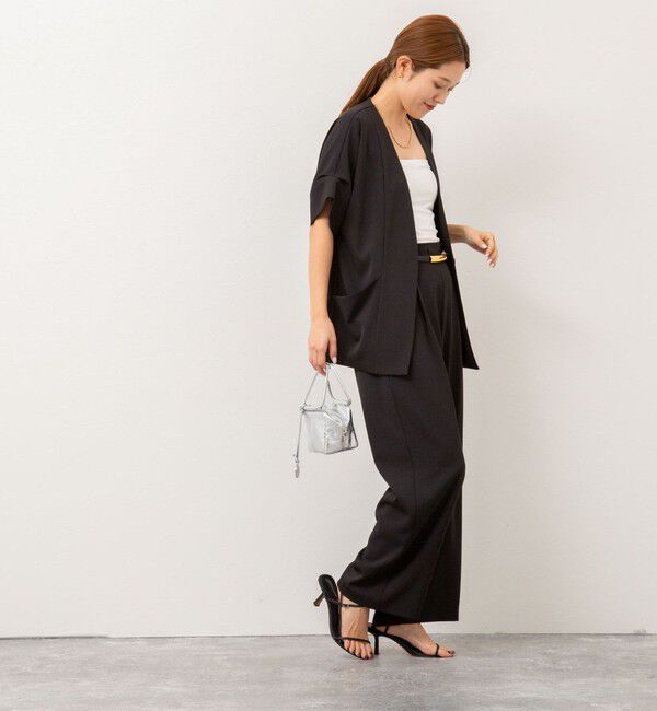 NOLLEY'S「《セットアップ対応》ウォッシャブルツイルイージーパンツ」|その他|