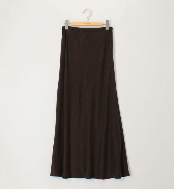 NOLLEY'S「《セットアップ対応》高機能 フィブリルサテンバイヤススカート」|スカート|
