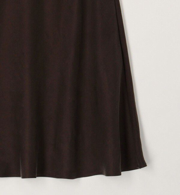 NOLLEY'S「《セットアップ対応》高機能 フィブリルサテンバイヤススカート」|スカート|