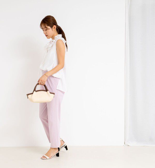 NOLLEY'S sophi「ウォッシャブルドライ2WAYストレッチテーパードパンツ」|その他|