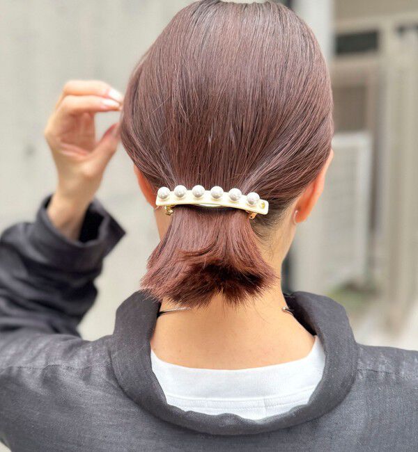 NOLLEY'S「パールバレッタ」|ヘアバンド|