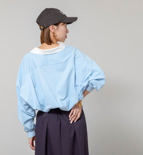 MAQWEL「【MAQWEL/マクウェル】ウォッシャブルBIGラガーシャツ」|シャツ・ブラウス|