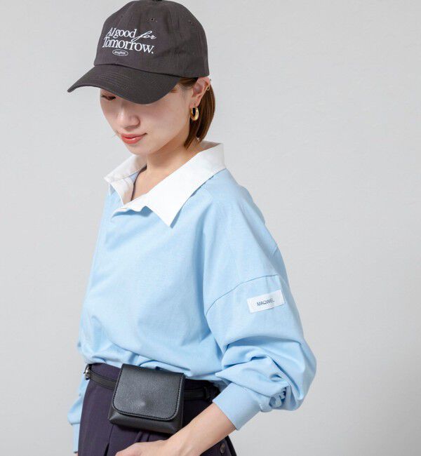 MAQWEL「【MAQWEL/マクウェル】ウォッシャブルBIGラガーシャツ」|シャツ・ブラウス|