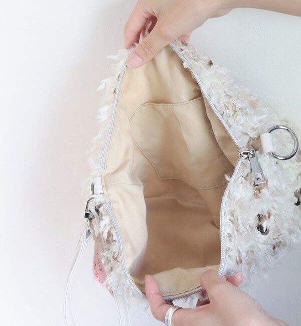 fredy emue「フェザースパンコール2wayセミショルダーバッグ」|ショルダー・メッセンジャー|