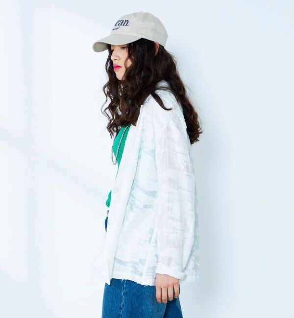 fredy emue「シアージャガードシャツジャケット」|テーラードジャケット|