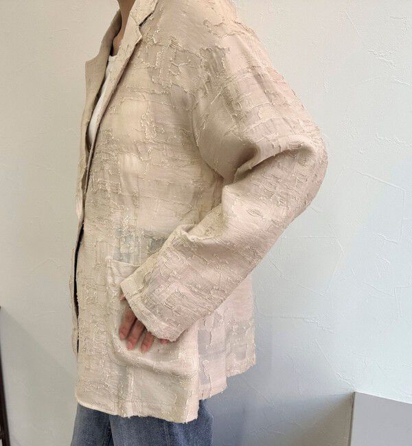 fredy emue「シアージャガードシャツジャケット」|テーラードジャケット|