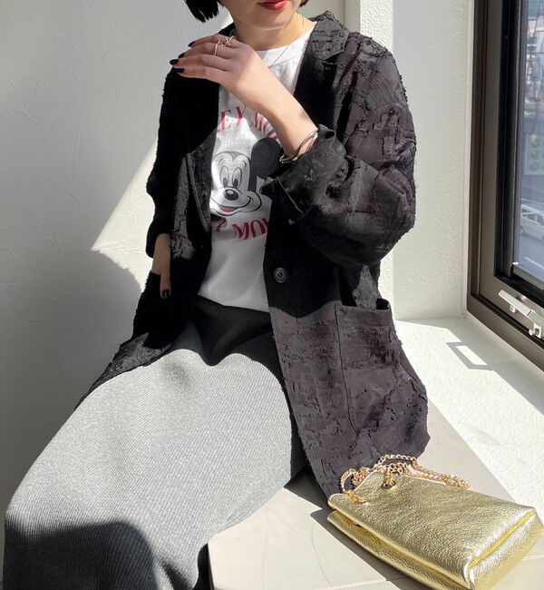 fredy emue「シアージャガードシャツジャケット」|テーラードジャケット|