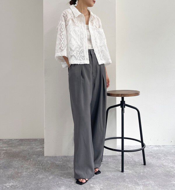 fredy emue「クールタンブラーツイルスラックス」|スラックス|