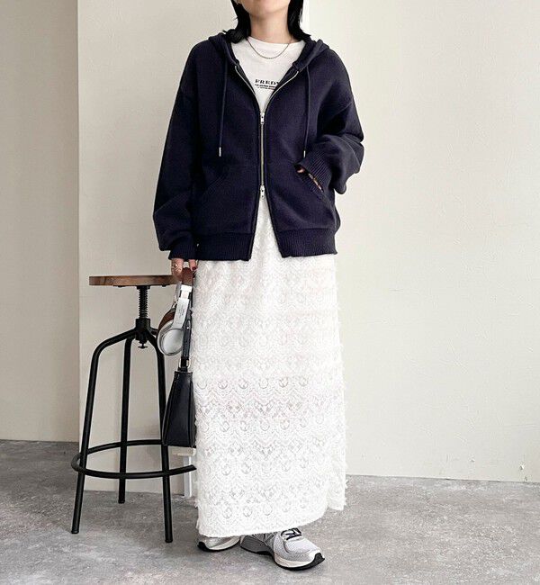 fredy emue「起毛レースタイトスカート」|スカート|