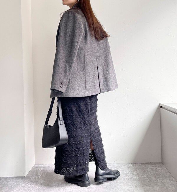 fredy emue「起毛レースタイトスカート」|スカート|