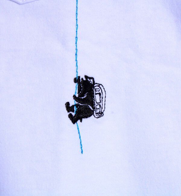 FREDY MAC「【COBMASTER/コブマスター】天竺ピグメント加工 クライマーベアーポケット刺繍Tシャツ」|Tシャツ・カットソー|