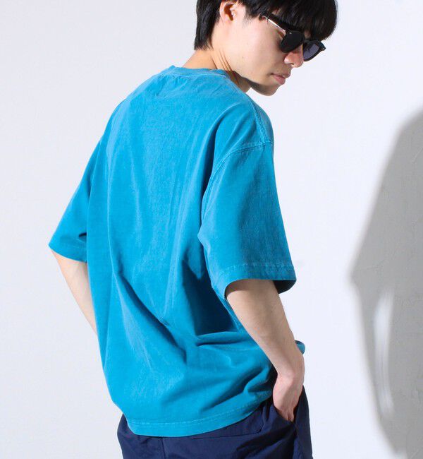 FREDY MAC「【COBMASTER/コブマスター】天竺ピグメント加工 クライマーベアーポケット刺繍Tシャツ」|Tシャツ・カットソー|