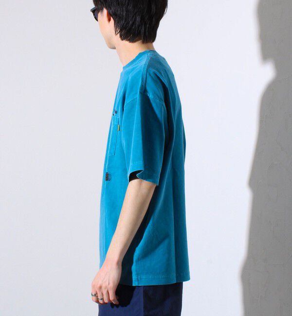 FREDY MAC「【COBMASTER/コブマスター】天竺ピグメント加工 クライマーベアーポケット刺繍Tシャツ」|Tシャツ・カットソー|