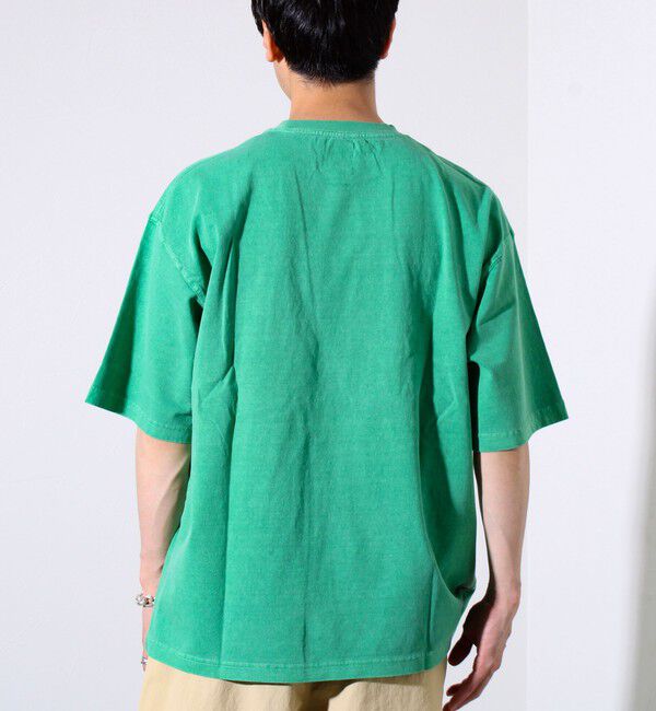 FREDY MAC「【COBMASTER/コブマスター】天竺ピグメント加工 クライマーベアーポケット刺繍Tシャツ」|Tシャツ・カットソー|