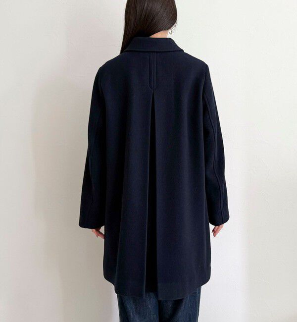 fredy emue「【追加生産決定！】Super100ステンカラーミドルコート」|ダッフルコート|