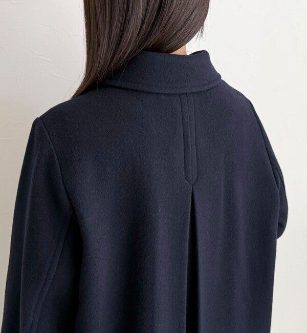 fredy emue「【追加生産決定！】Super100ステンカラーミドルコート」|ダッフルコート|