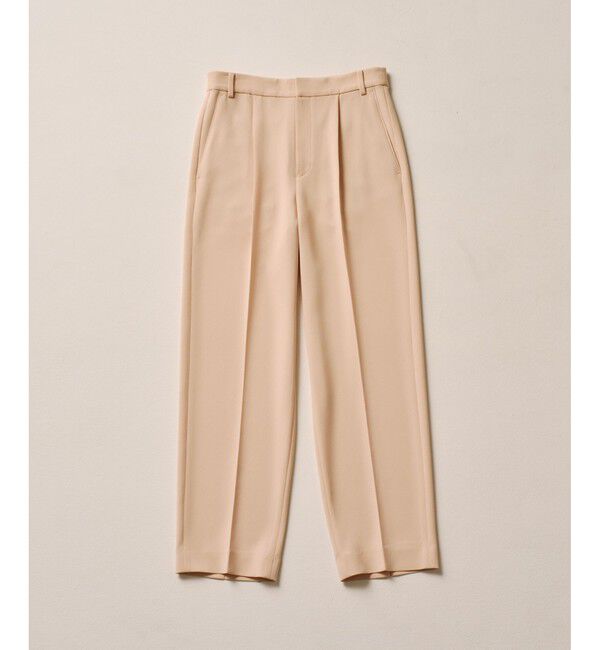 ROPE「【洗える】ダブルクロステーパードパンツ（美人パンツ）」|チノ|