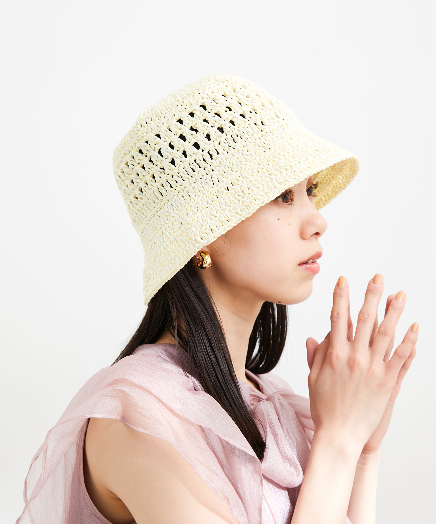 VIS「コーティングペーパーバケットハット」|ハット|キナリ(16)