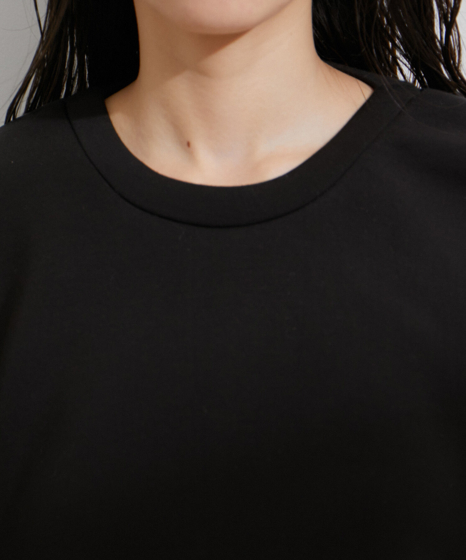 VIS「【スフレタッチシリーズ】ドロストドッキングチュニックプルオーバー」|その他|