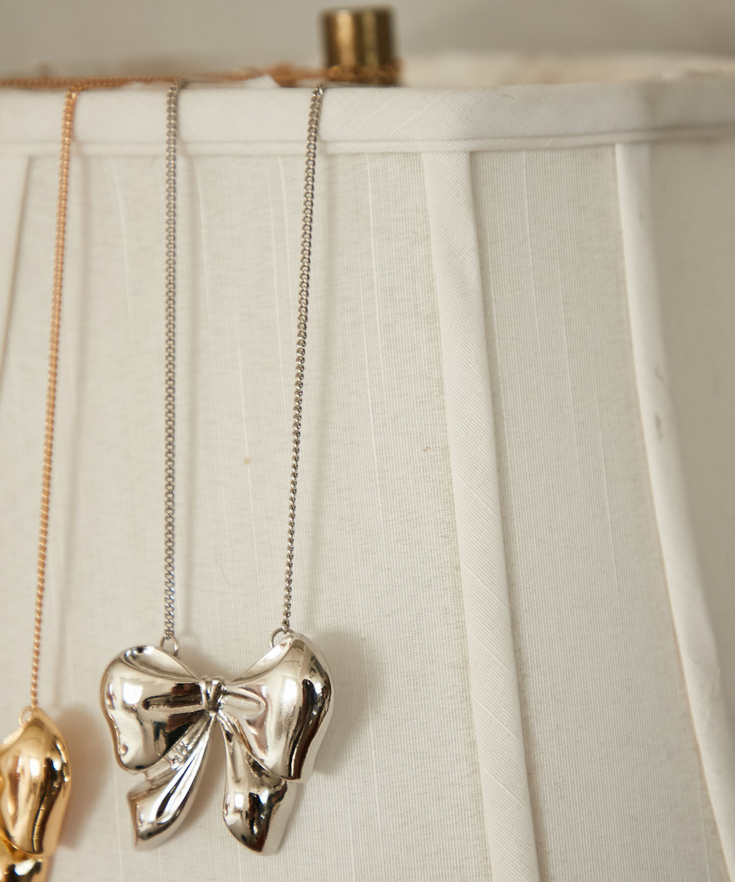 VIS「ビッグリボンネックレス」|ネックレス|