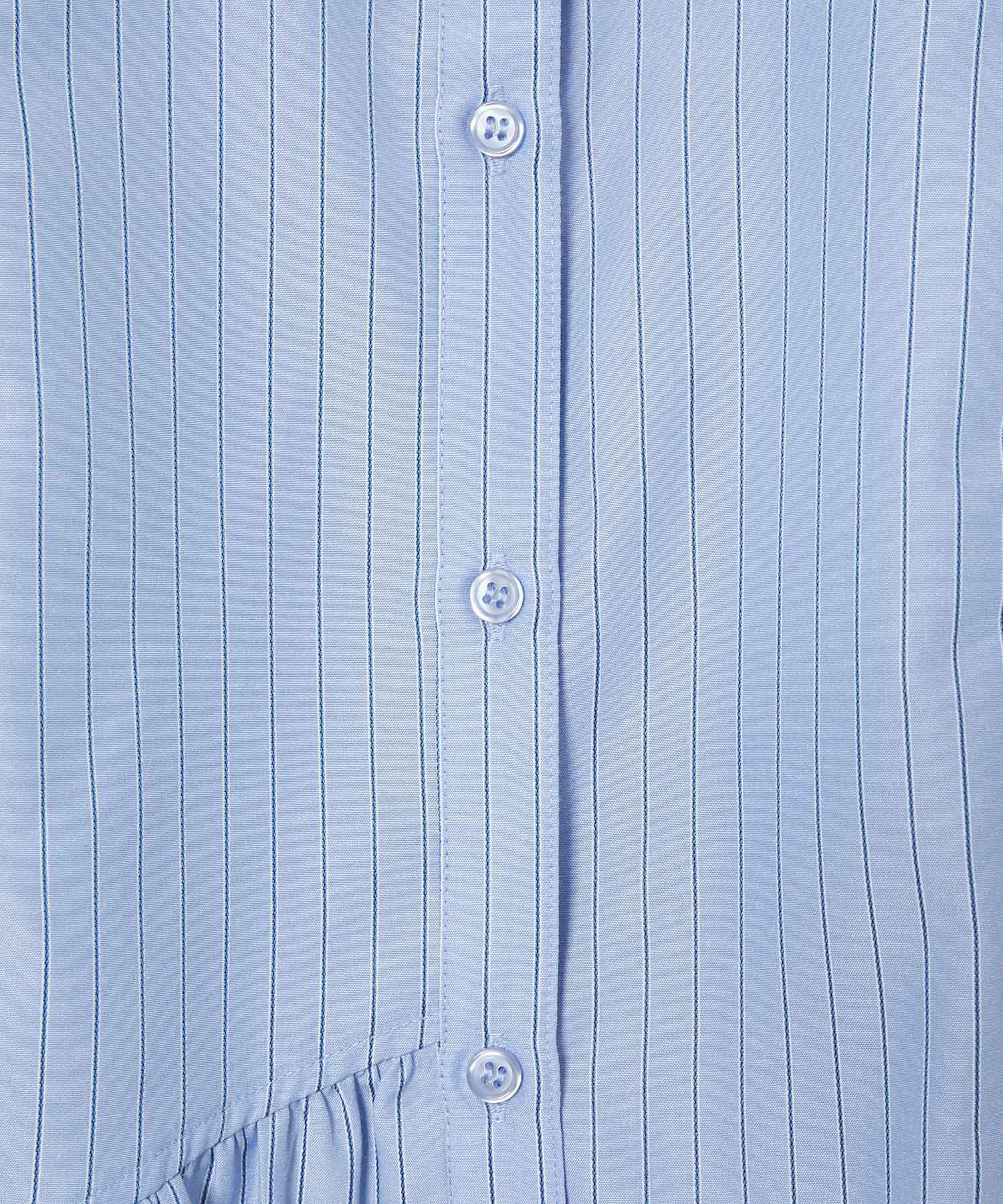 VIS「【洗える】アシンメトリーフレアーシャツ」|シャツ・ブラウス|