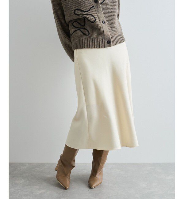 VIS「【選べる着丈】シャイニーナロースカート【洗える】」|スカート|