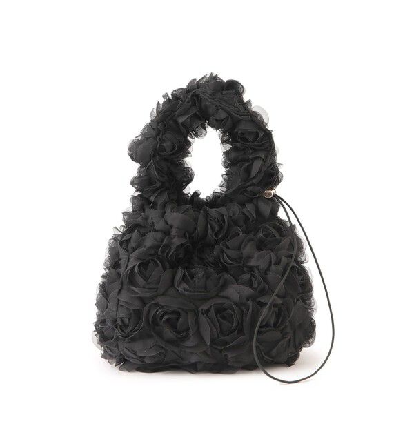 VIS「ローズ&スパンコールドロストバッグ」|ハンドバッグ|