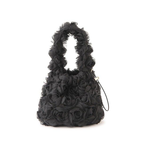 VIS「ローズ&スパンコールドロストバッグ」|ハンドバッグ|