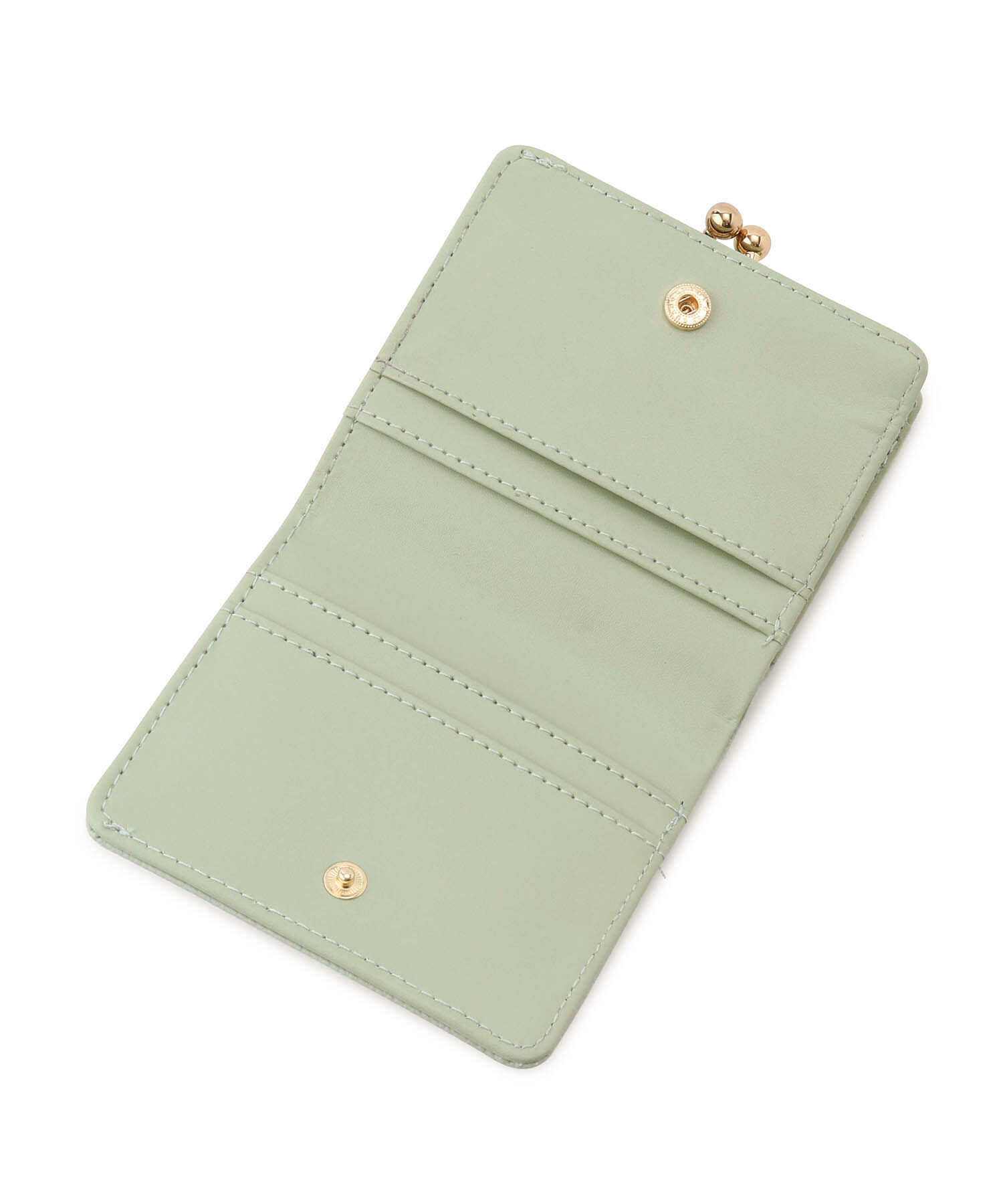 ROPE PICNIC PASSAGE「メタルリボンエンボス2つ折りウォレット」|財布|