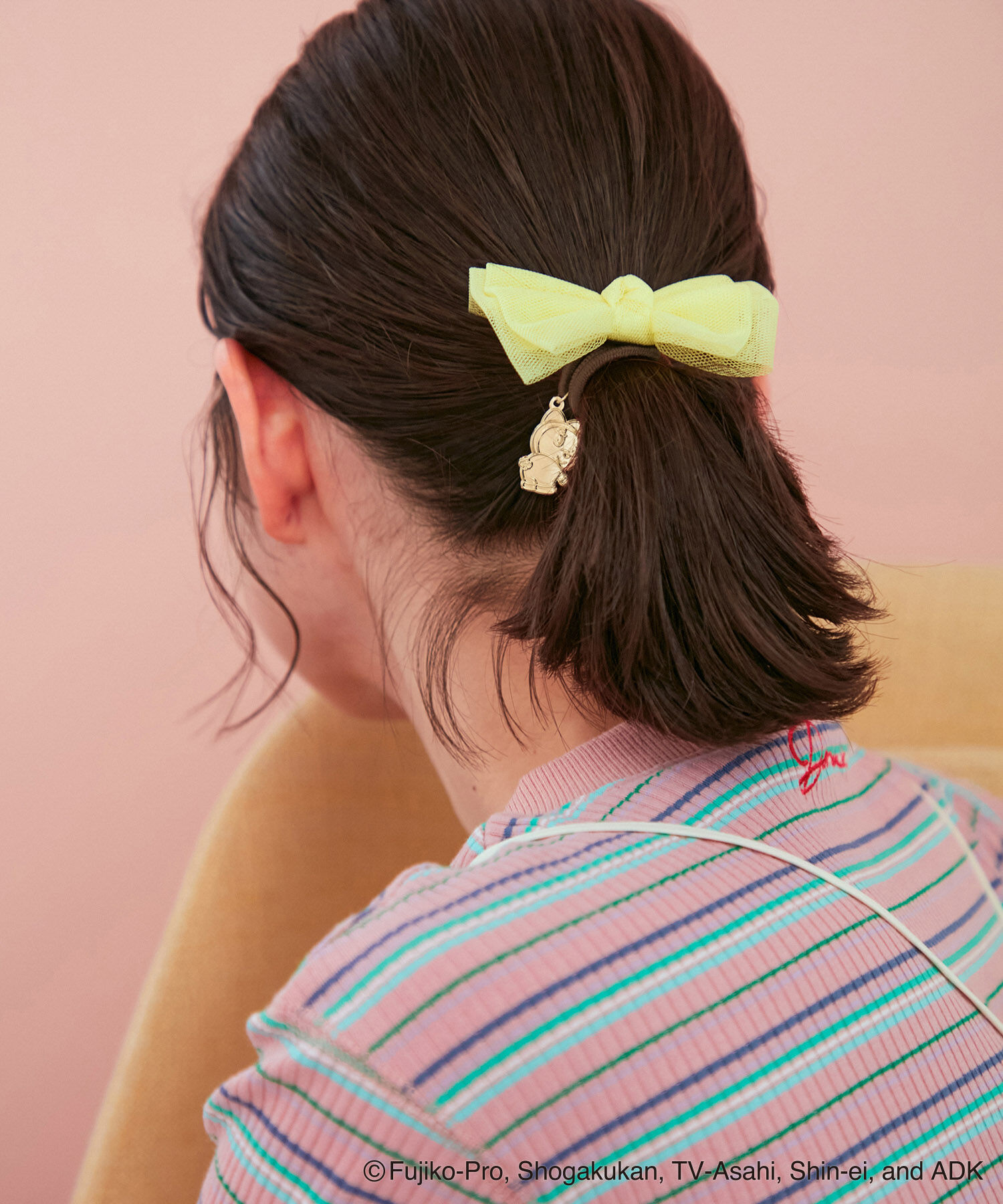 ROPE PICNIC PASSAGE「【ドラえもんコレクション】チュールリボンヘアゴム」|ヘアゴム・シュシュ|