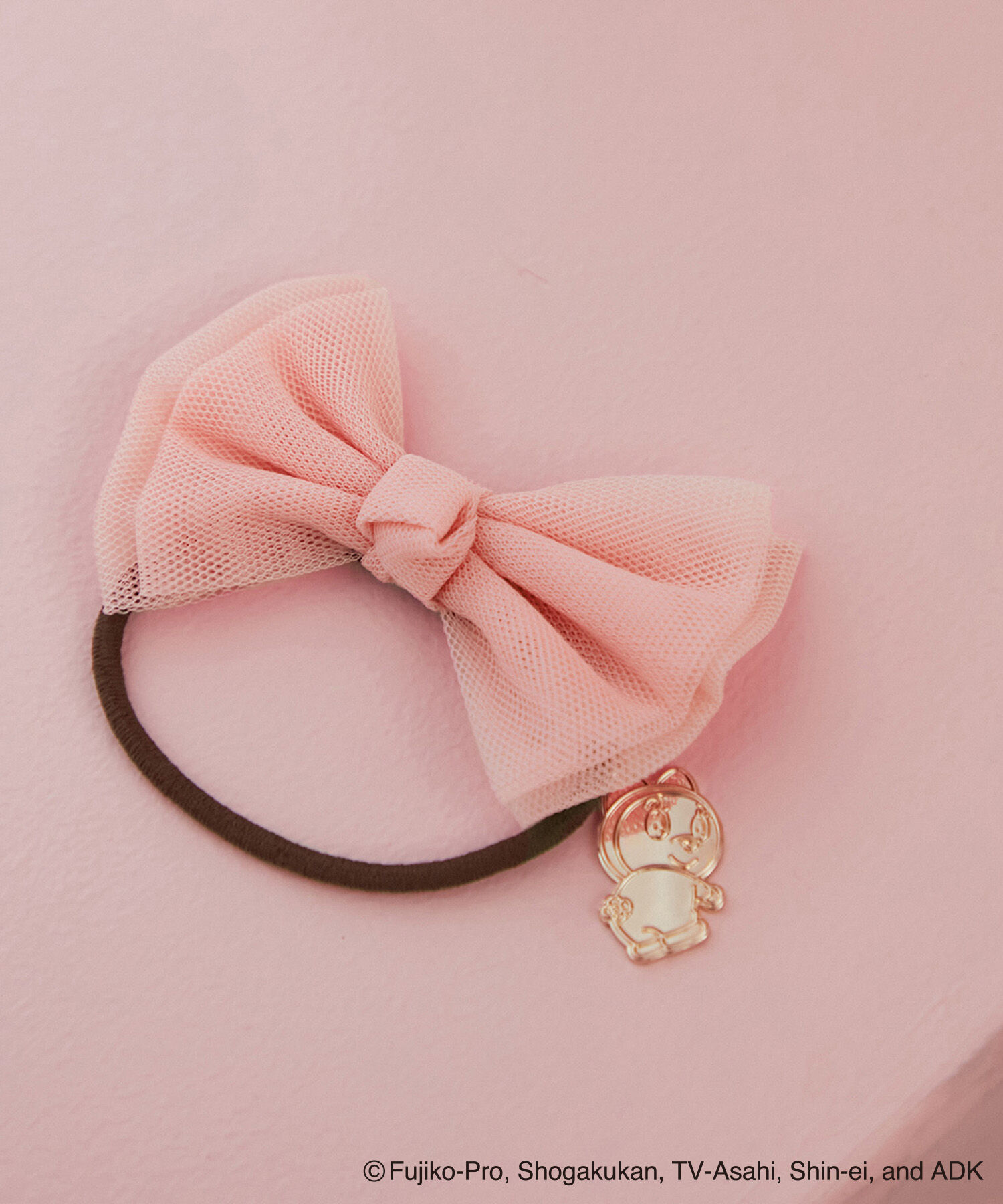 ROPE PICNIC PASSAGE「【ドラえもんコレクション】チュールリボンヘアゴム」|ヘアゴム・シュシュ|ピンク(63)